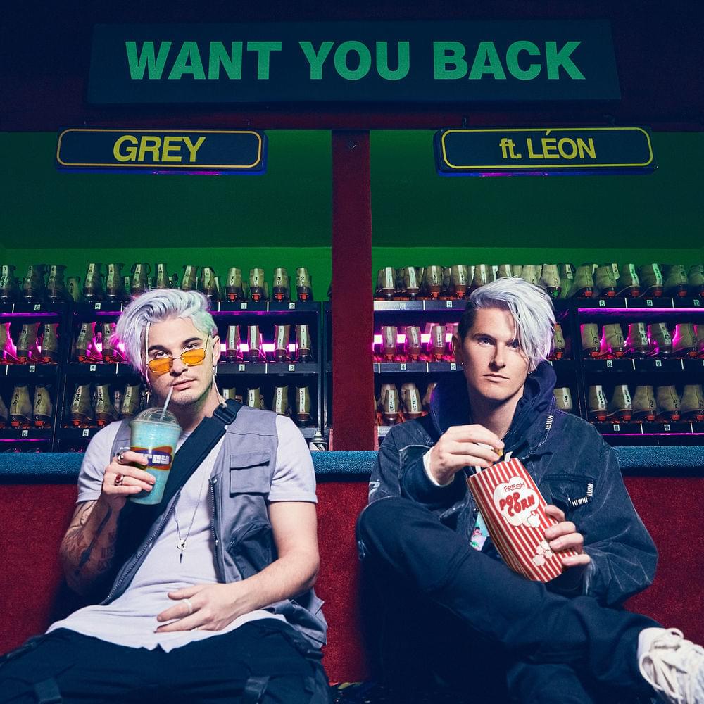 Album cover art for "Want You Back" by NOW That’s What I Call Music! & LÉON