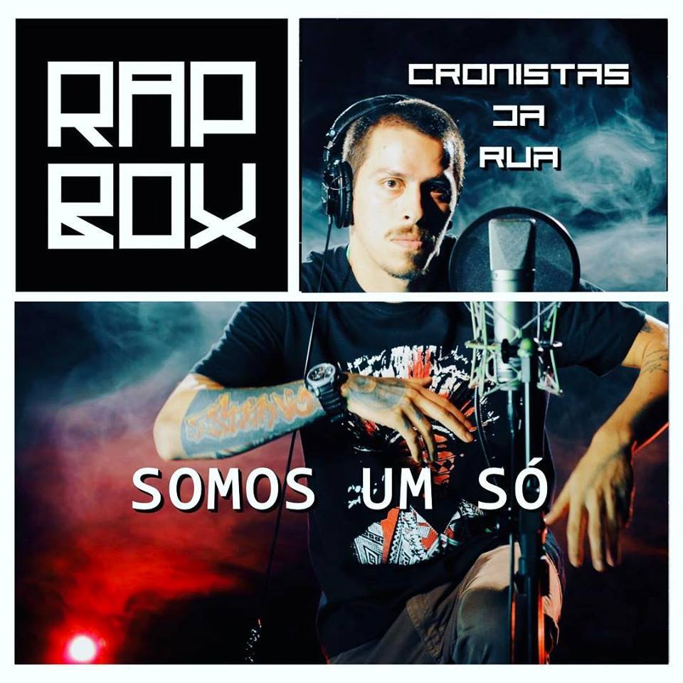 Album cover art for "Somos um só" by Cronistas da Rua