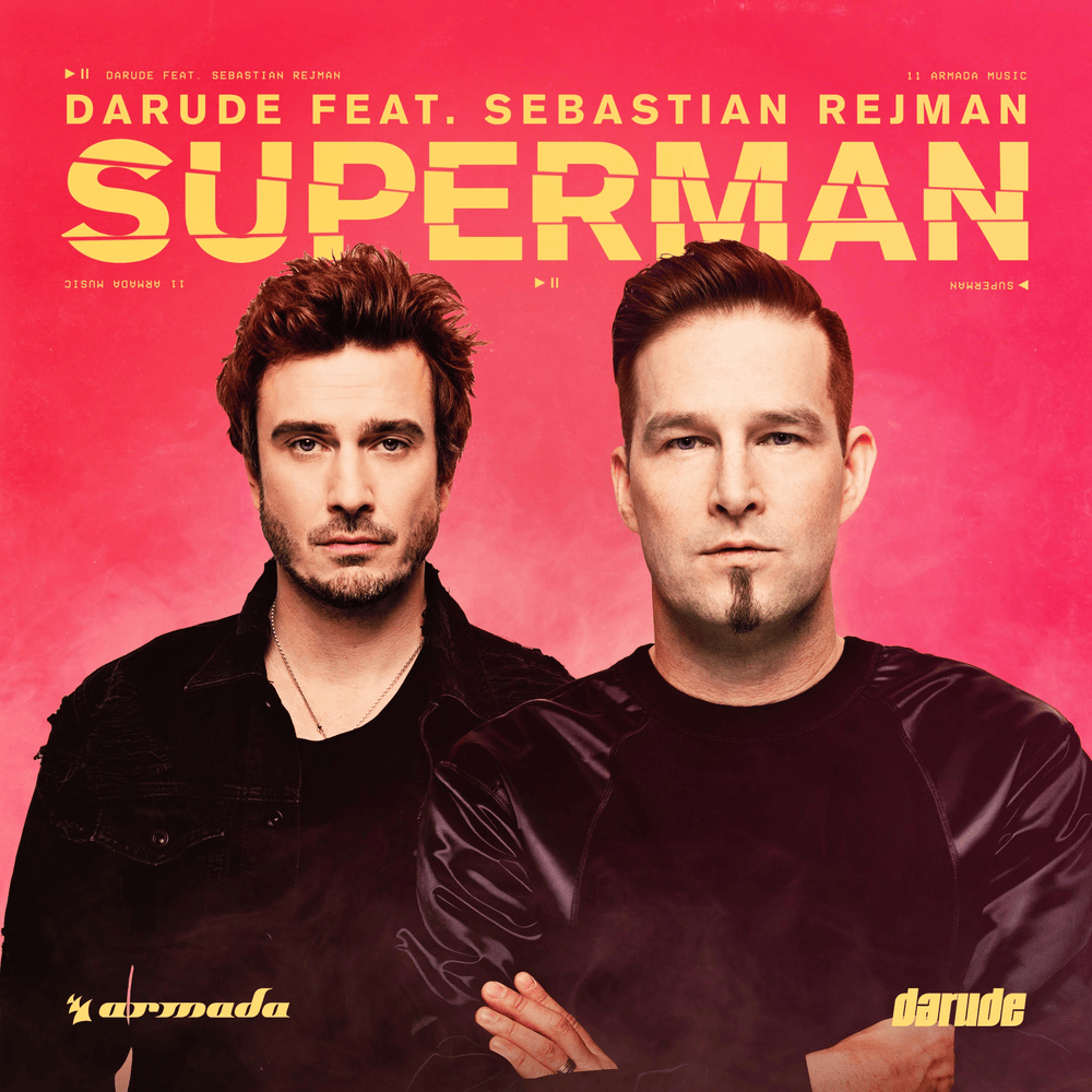 Album cover art for "Superman" by Darude & Sebastian Rejman