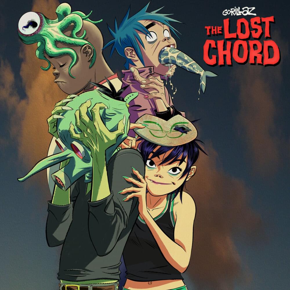 Album cover art for "The Lost Chord" by Gorillaz & Leee John