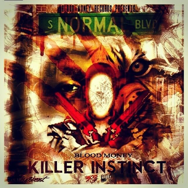 Album cover art for "Killer Instinct" by Blood Money