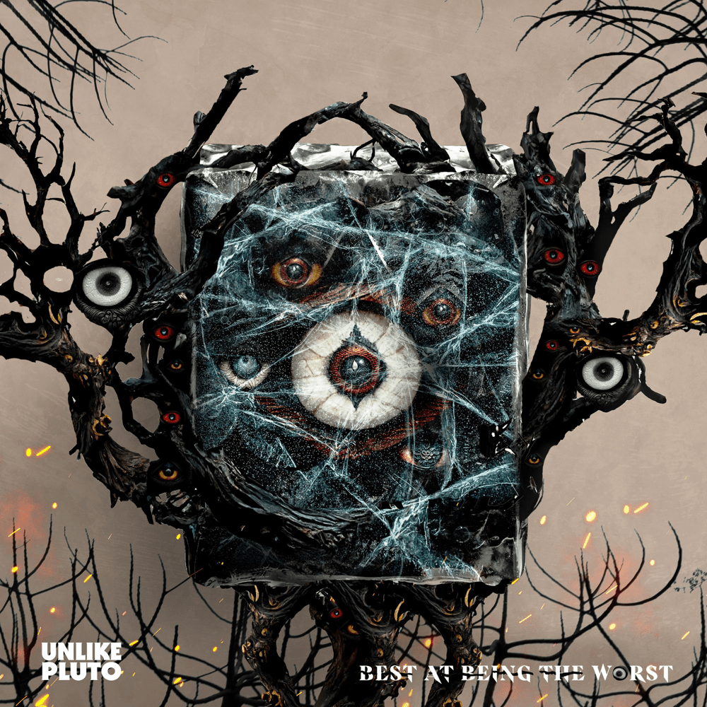 Album cover art for "Best at Being the Worst" by Unlike Pluto