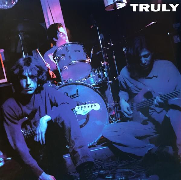 Album cover art for "Leslie’s Coughing Up Blood" by Truly (Band)