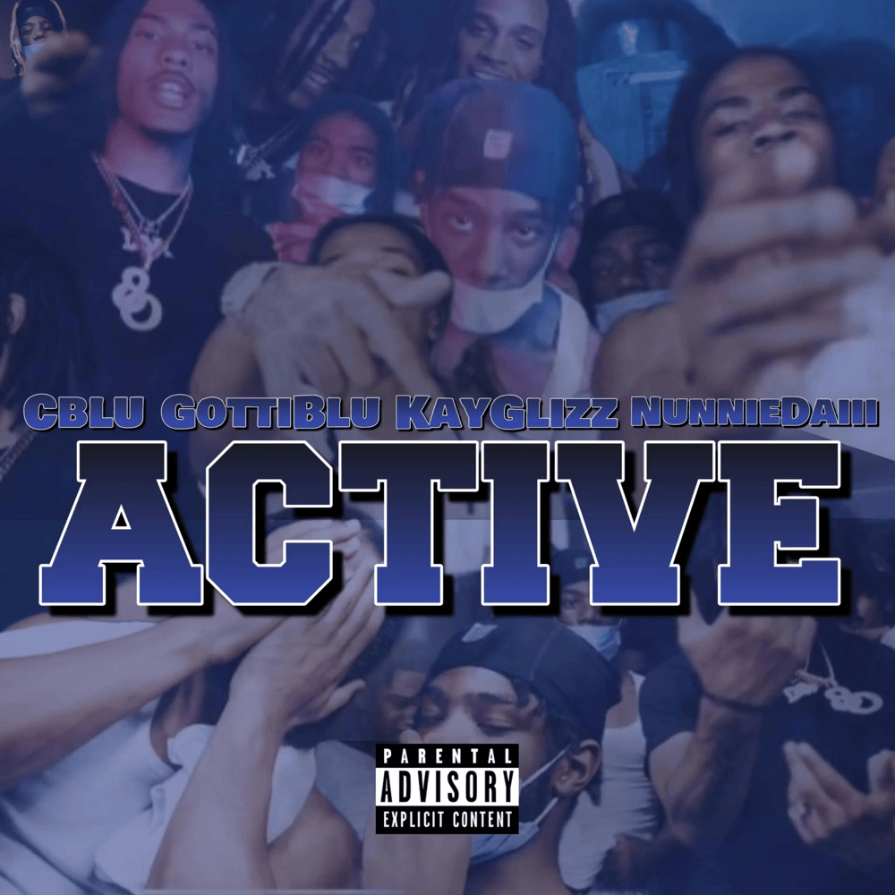 Album cover art for "ACTIVE" by C Blu