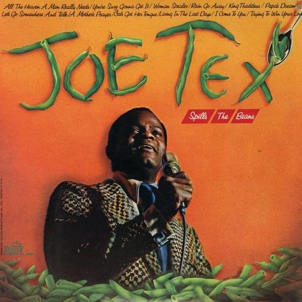Cover image for Joe Tex Spills The Beans