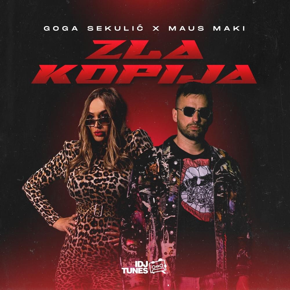 Album cover art for "Zla kopija" by Goga Sekulić