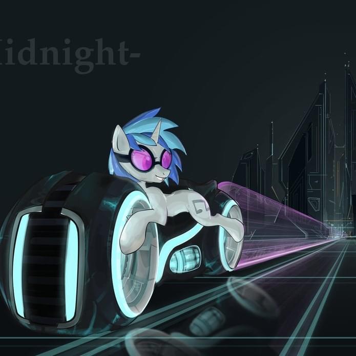 Album cover art for "Midnight" by Radiarc