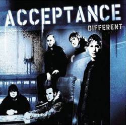 Album cover art for "Different" by Acceptance