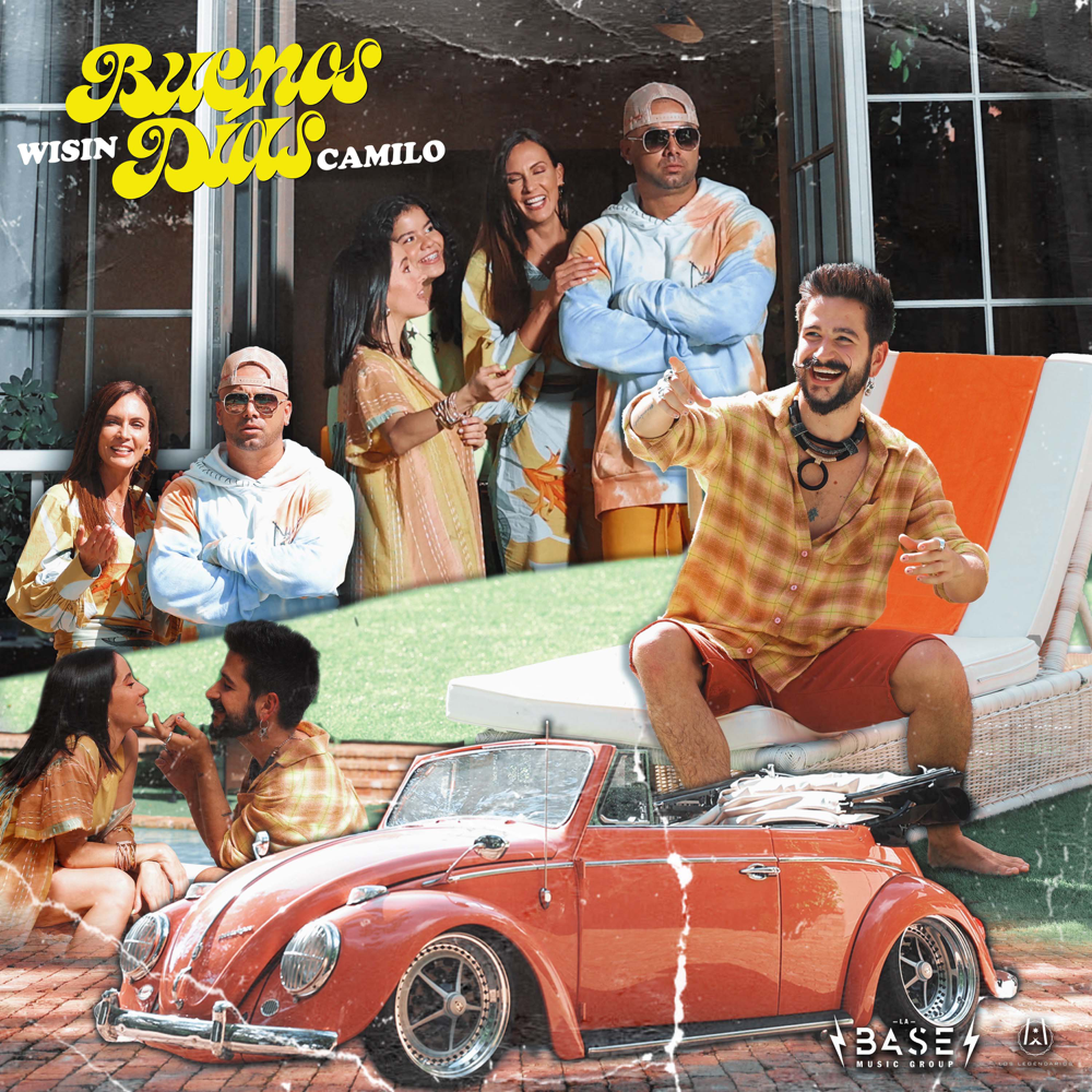 Album cover art for "Buenos Días" by Wisin