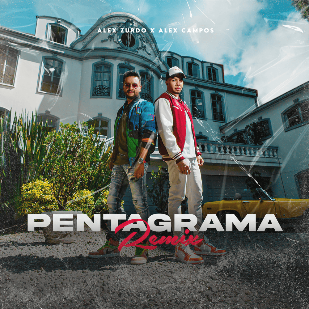 Album cover art for "Pentagrama (Remix)" by Alex Zurdo & Alex Campos