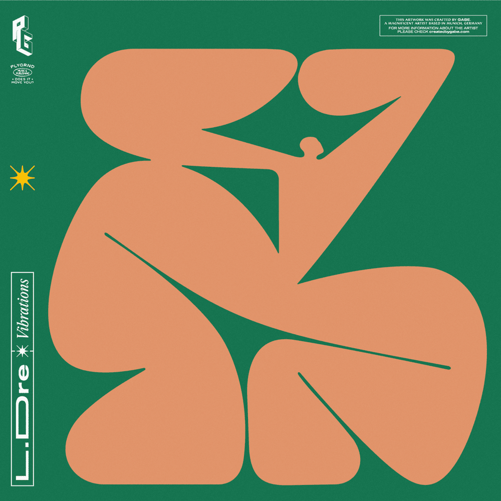 Album cover art for "Vibrations" by L.Dre