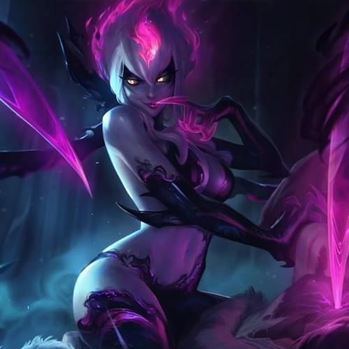 Album cover art for "Evelynn, Agony’s Embrace" by League of Legends