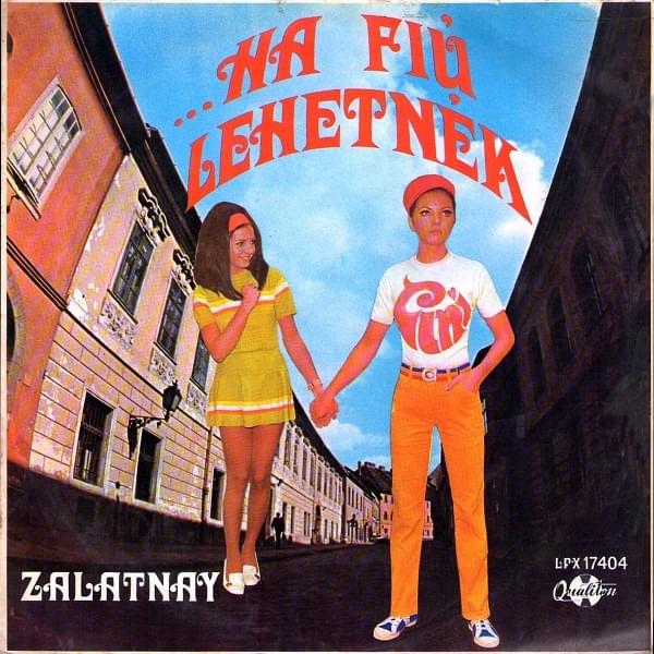 Album cover art for "Tölcsért csinálok a kezemből" by Zalatnay Sarolta