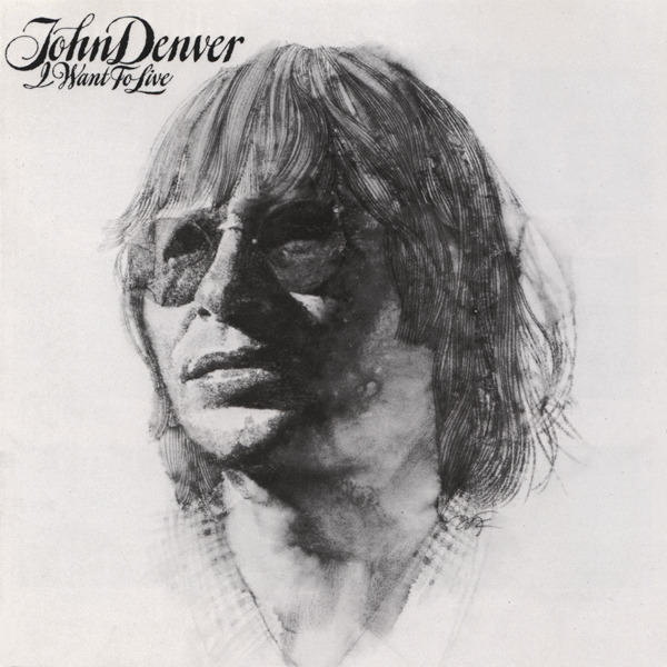 Album cover art for "Ripplin’ Waters" by John Denver