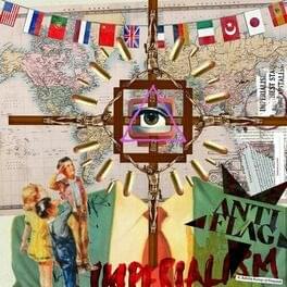 Album cover art for "IMPERIALISM" by Anti-Flag & Ashrita Kumar