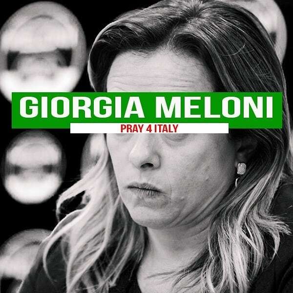 Album cover art for "Giorgia Meloni" by Gionni Gioielli