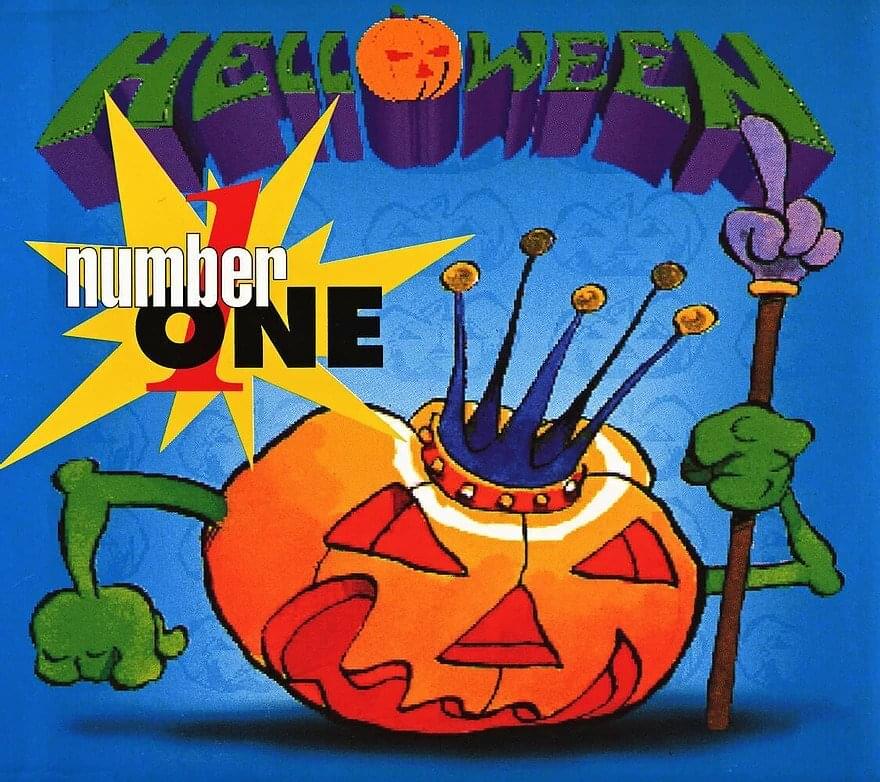 Album cover art for "Number One" by Helloween