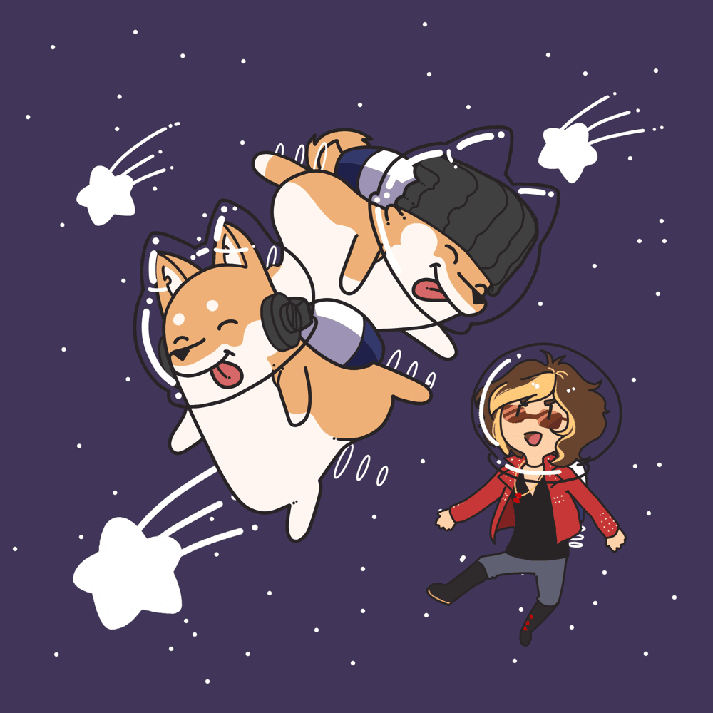 Album cover art for "Shooting Star" by Hyper Potions
