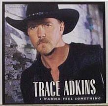 Album cover art for "I Wanna Feel Something" by Trace Adkins