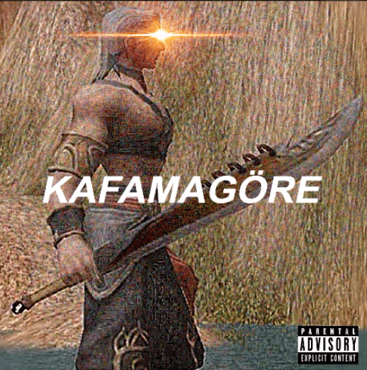 Album cover art for "Kafama Göre Yaparım" by Ravend