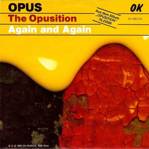 Album cover art for "Again and Again" by Opus