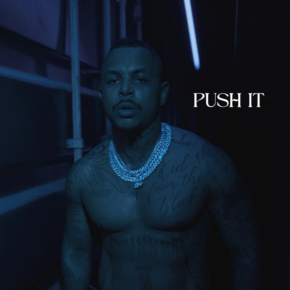 Album cover art for "Push It" by Luciano