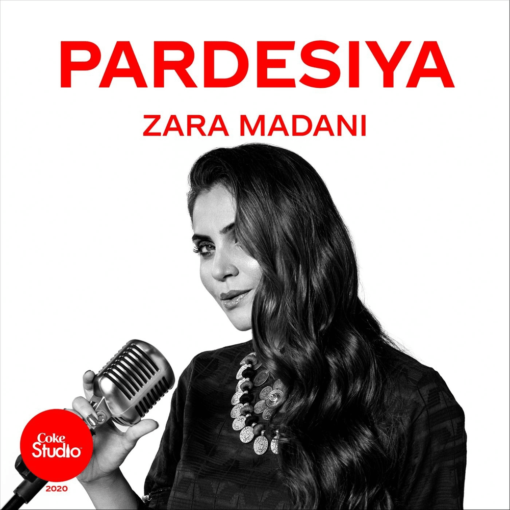 Album cover art for "Pardesiya" by Zara Madani