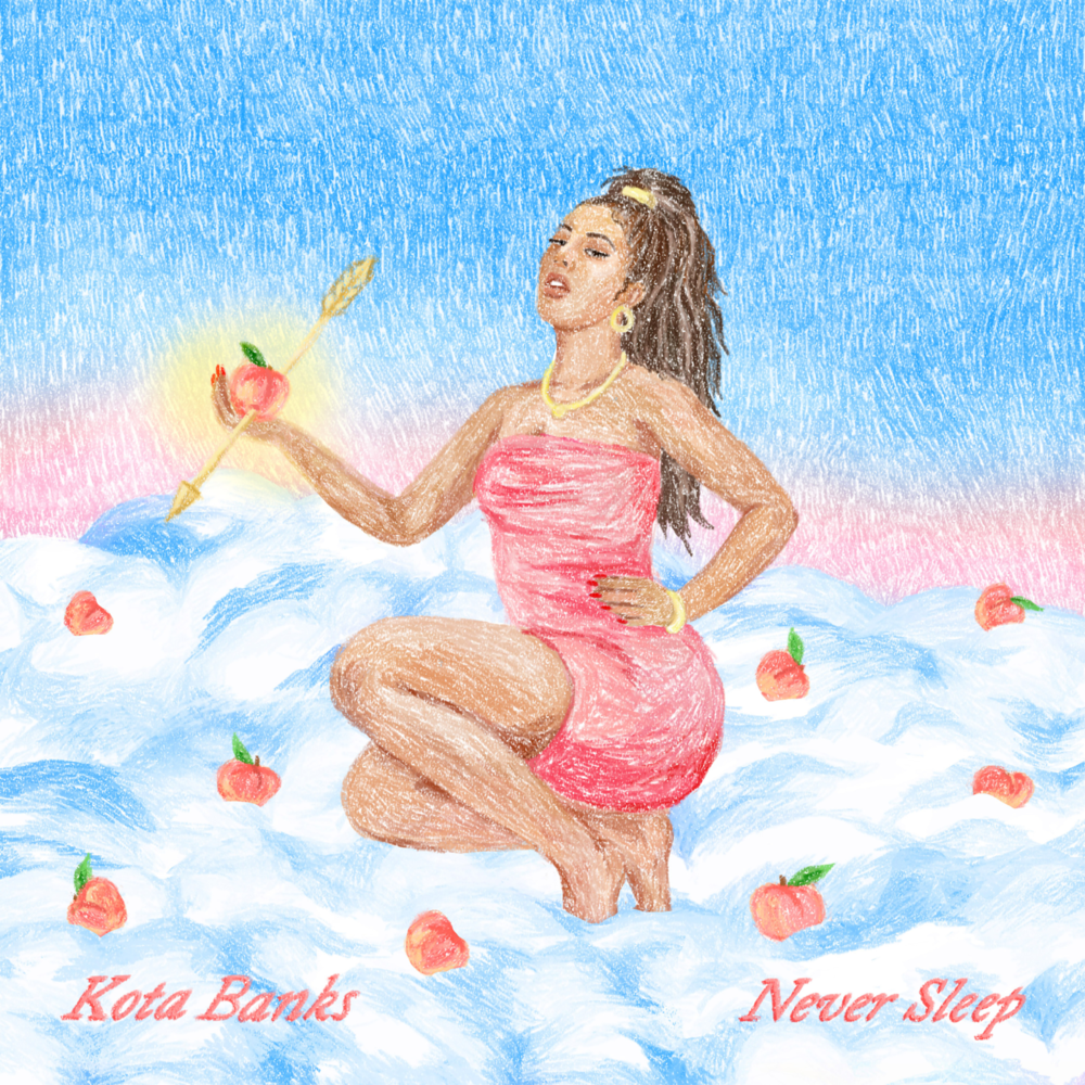 Album cover art for "Never Sleep" by Kota Banks