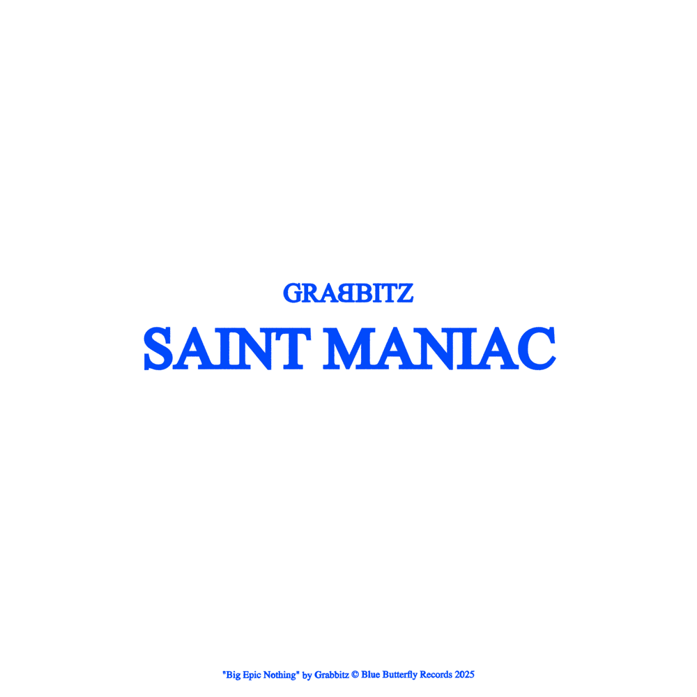 Album cover art for "Saint Maniac" by Grabbitz