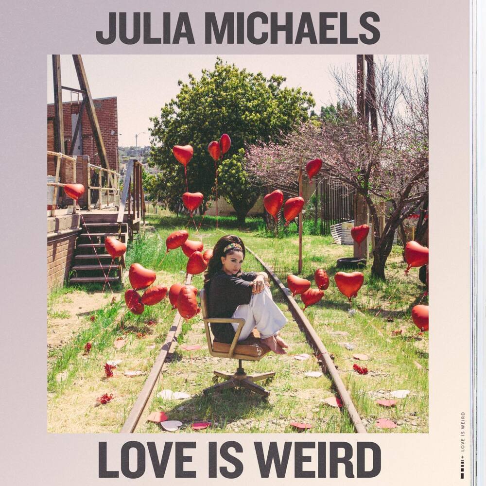 Album cover art for "Love Is Weird" by Julia Michaels