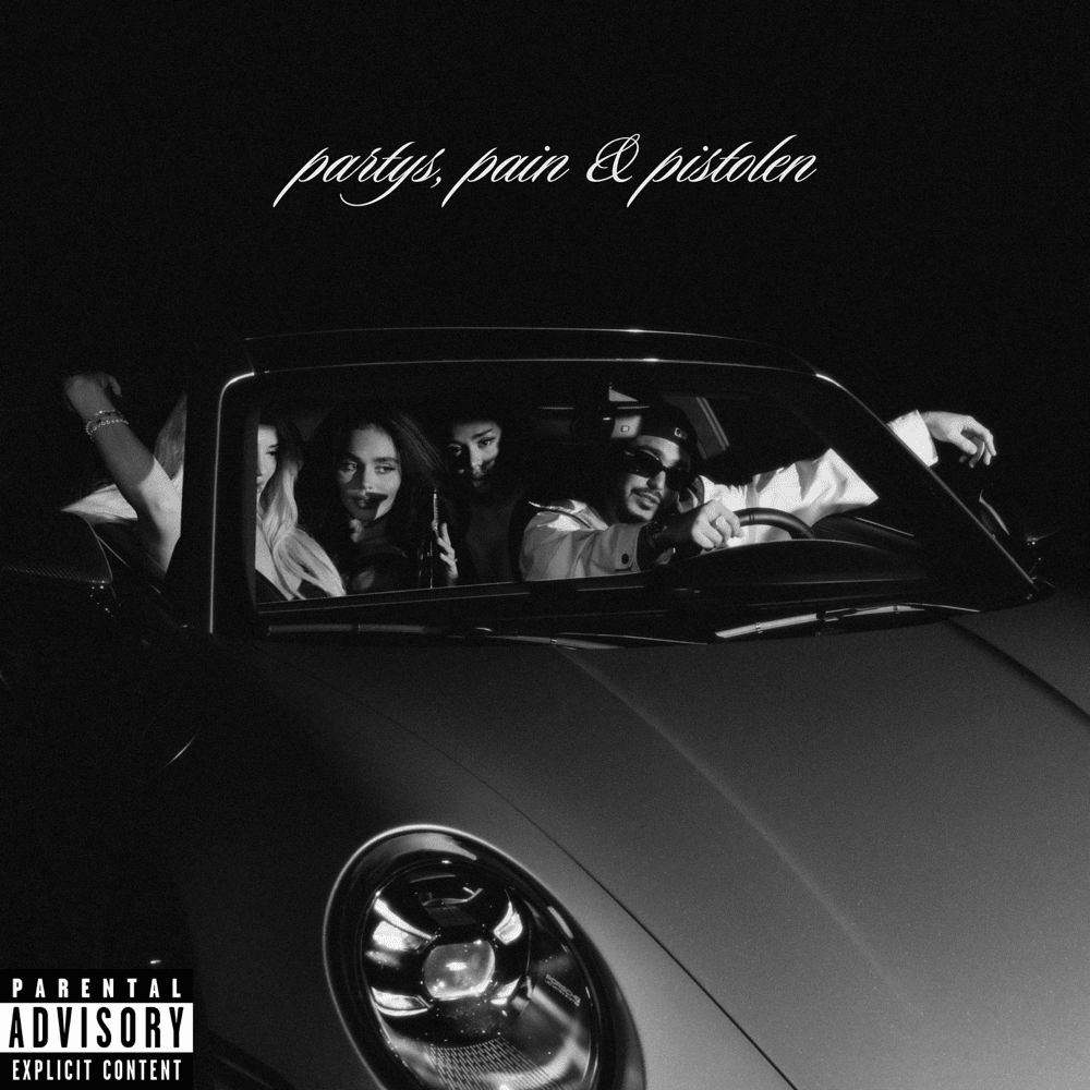 Cover image for partys, pain & pistolen