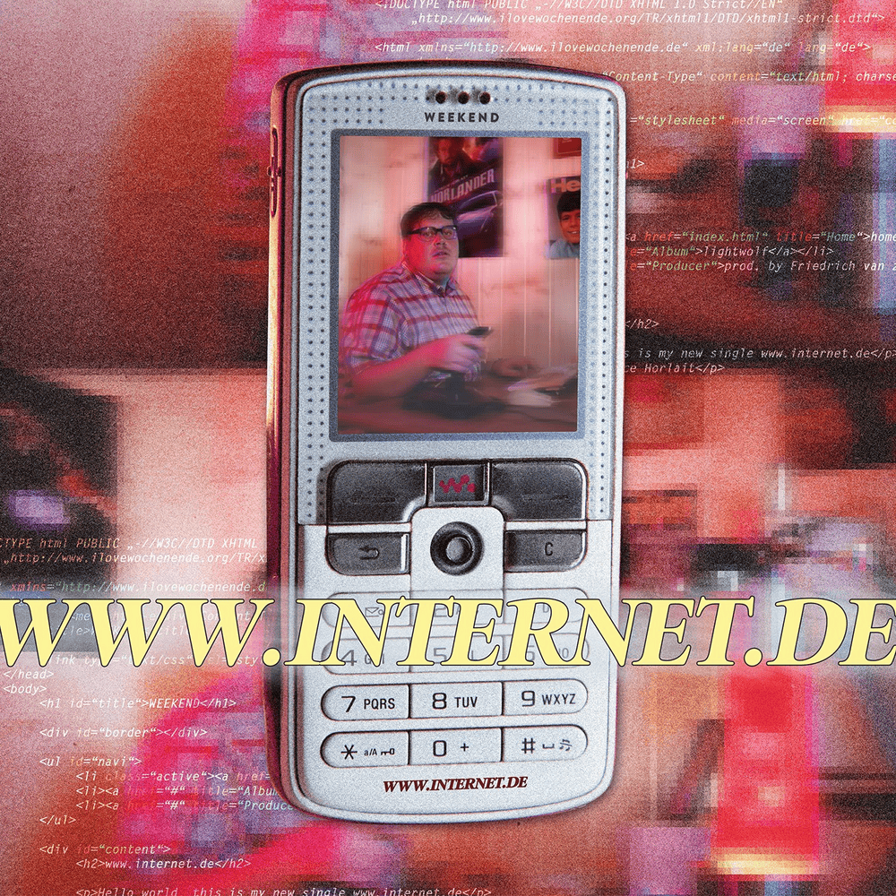 Album cover art for "www.internet.de" by Weekend