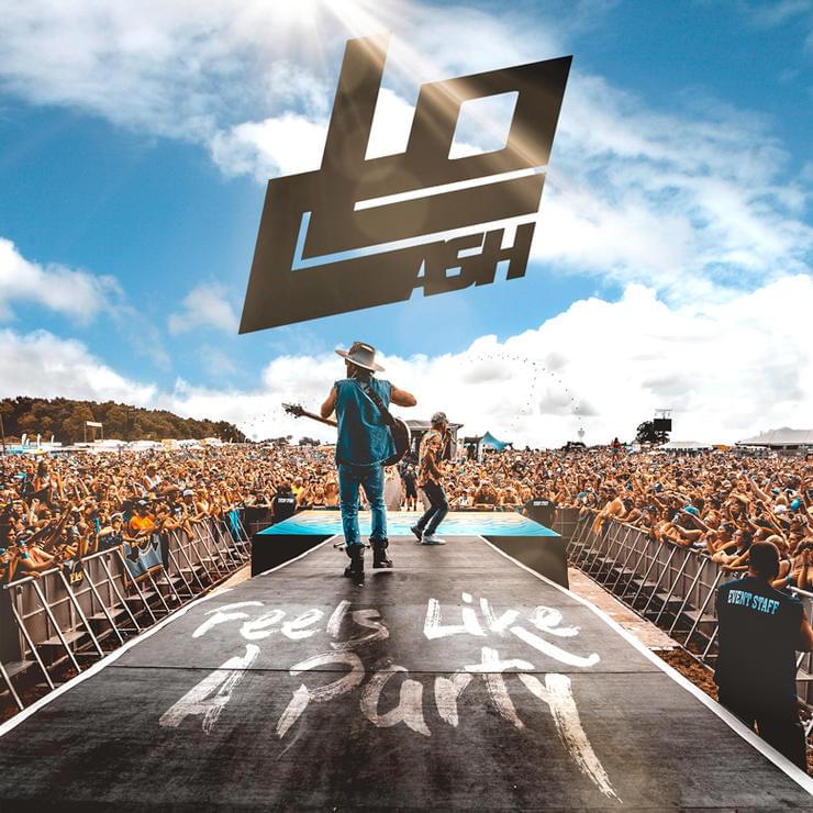 Album cover art for "Feels Like A Party" by LOCASH