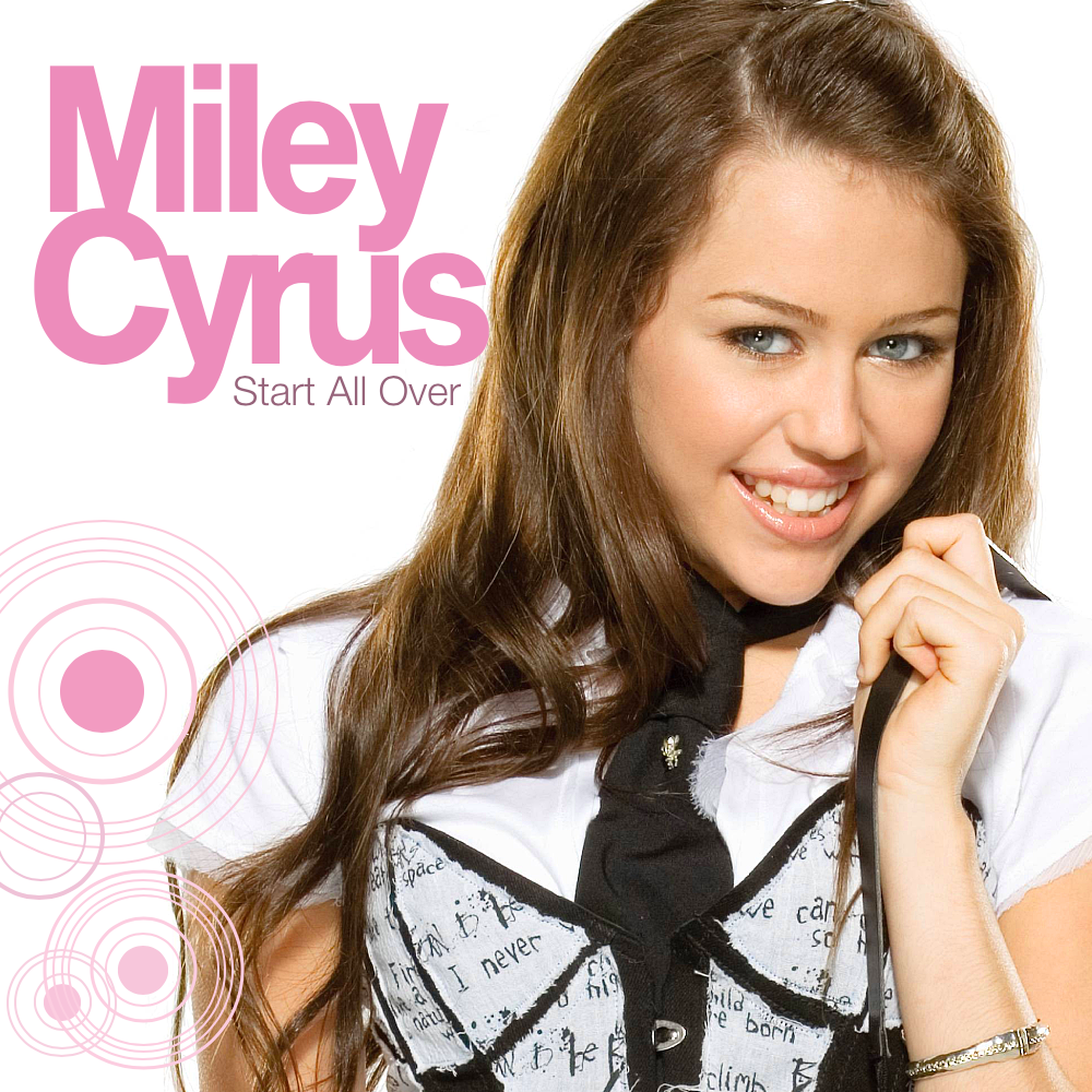 Album cover art for "Start All Over" by Miley Cyrus
