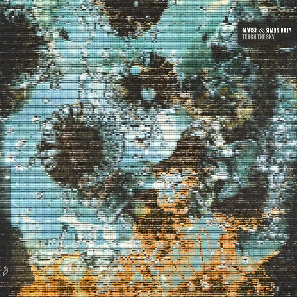 Album cover art for "Touch The Sky" by Simon Doty