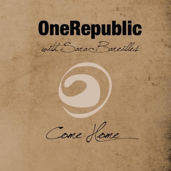Album cover art for "Come Home" by OneRepublic