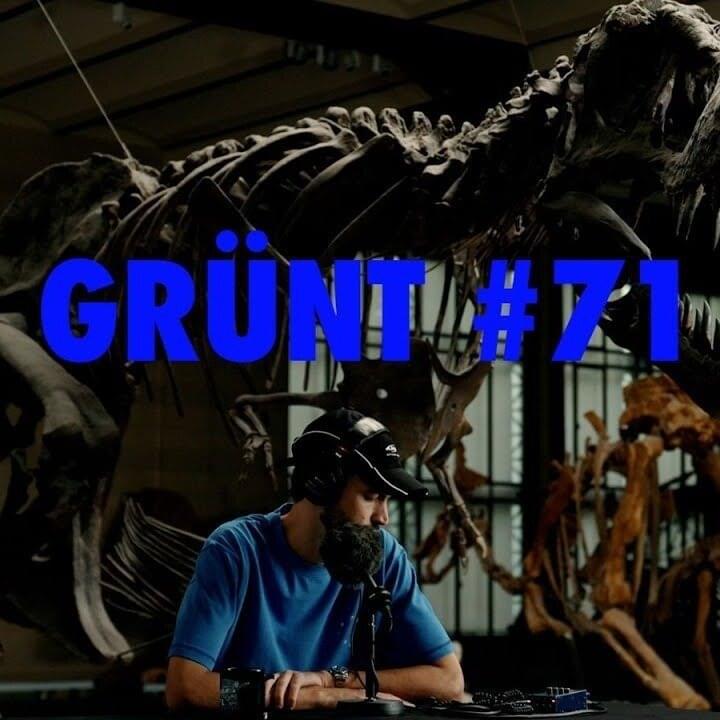 Album cover art for "Grünt #71" by Grünt & JeanJass