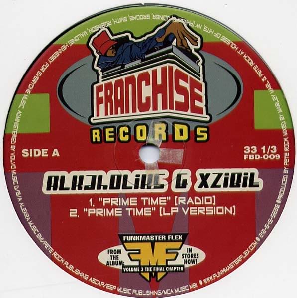 Album cover art for "Prime Time" by Tha Alkaholiks & Xzibit & Phil Da Agony