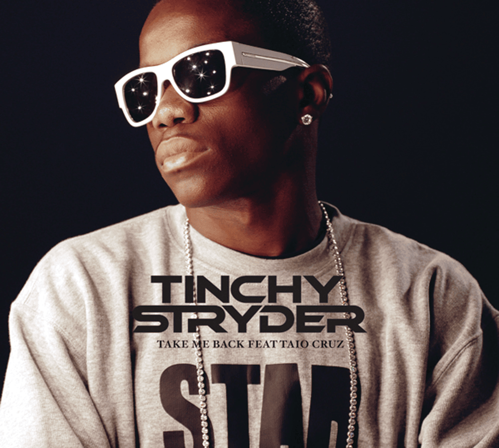 Album cover art for "Take Me Back" by Tinchy Stryder & Taio Cruz