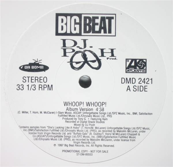 Album cover art for "Whoop! Whoop!" by Funkmaster Flex & Kam
