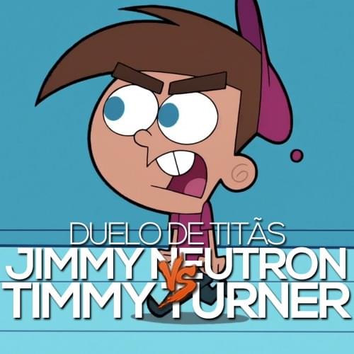 Album cover art for "Jimmy Neutron VS. Timmy Turner" by 7 Minutoz