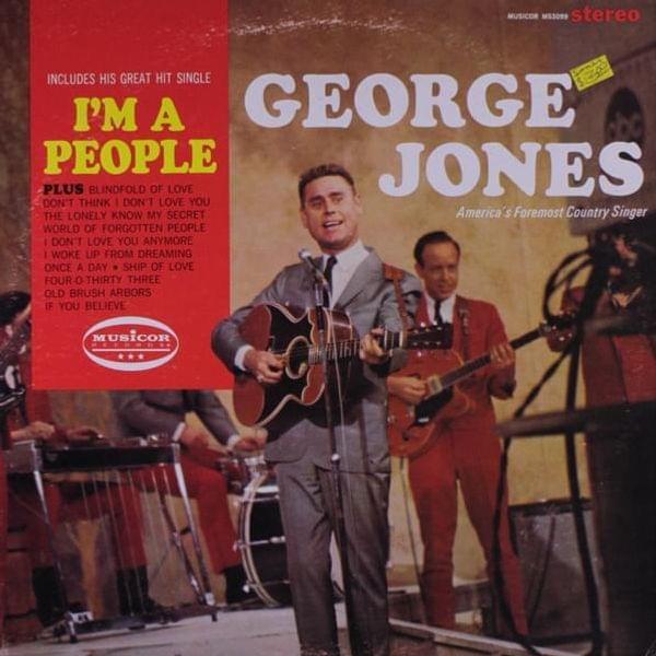 Album cover art for "Once a Day" by George Jones