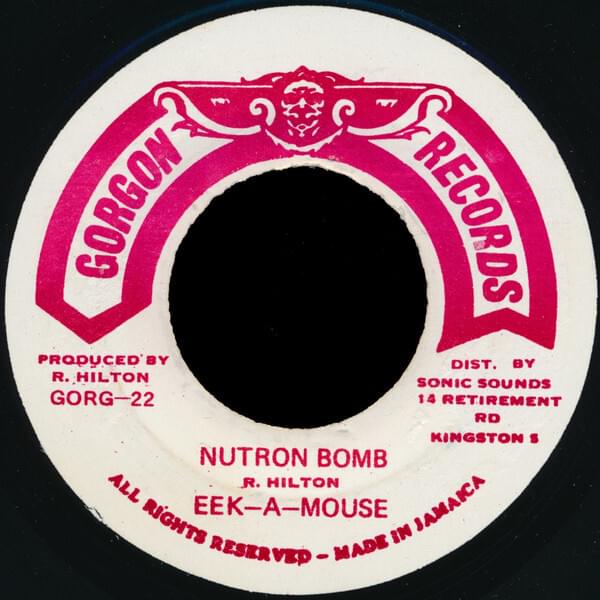Album cover art for "Neutron Bomb" by Eek-A-Mouse