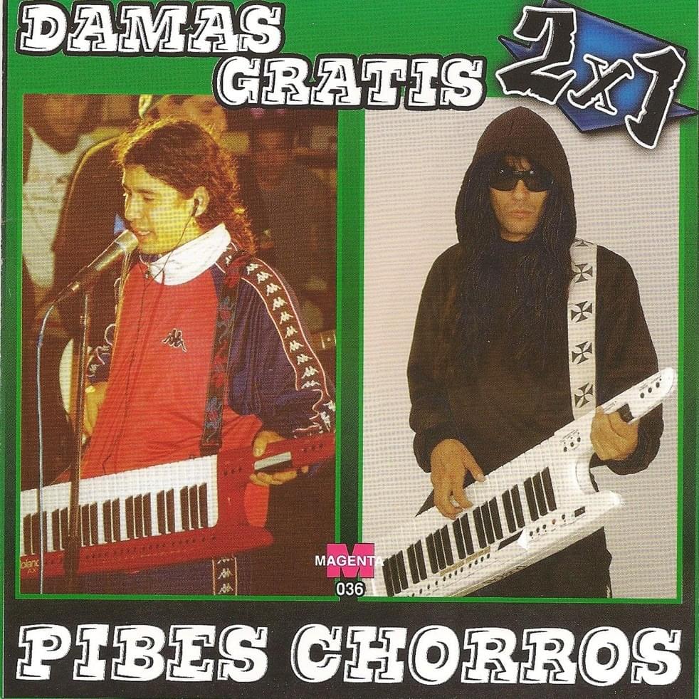 Album cover art for "Embarrada y sucia" by Pibes Chorros