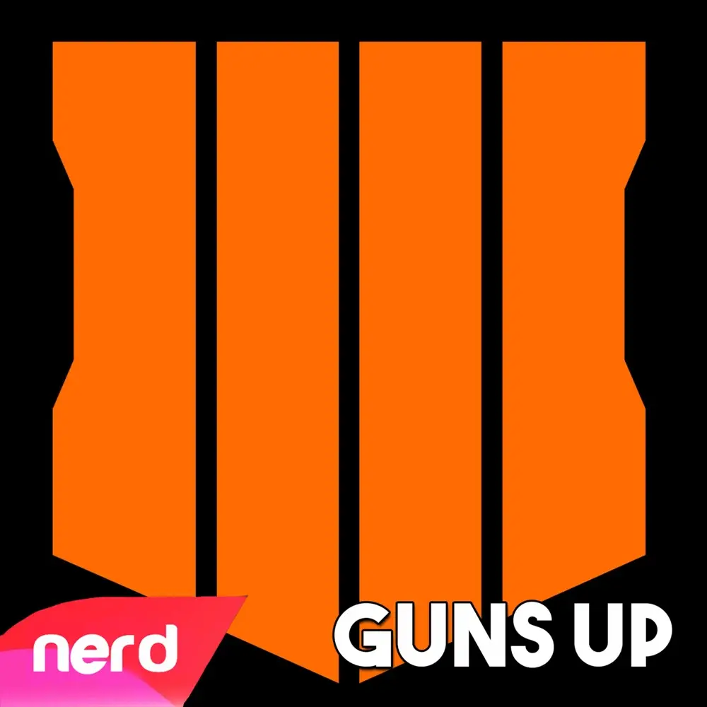 Album cover art for "Guns Up" by NerdOut