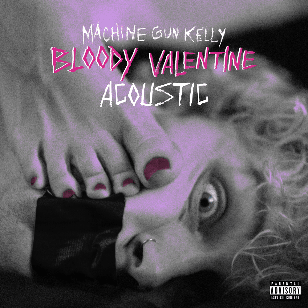 Album cover art for "bloody valentine (Acoustic)" by mgk