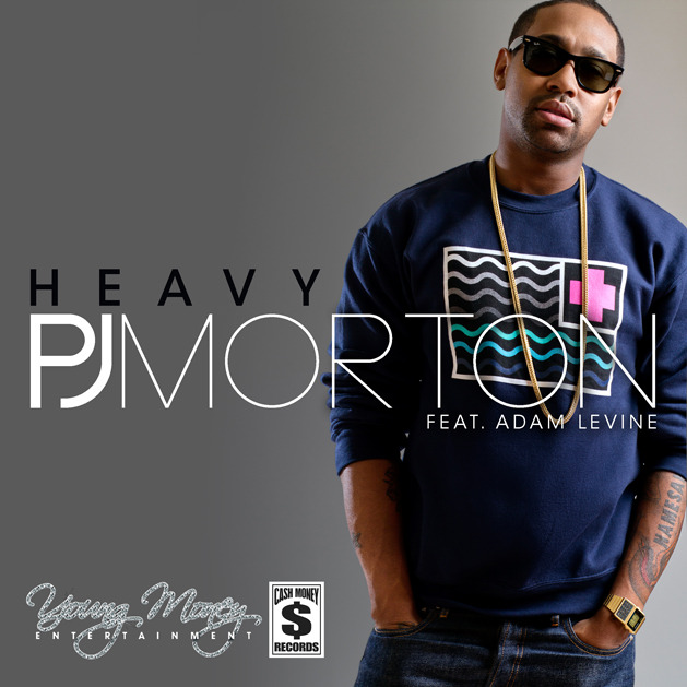 Album cover art for "Heavy" by PJ Morton & Adam Levine & James Valentine