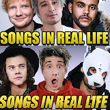 Cover image for Songs in Real Life
