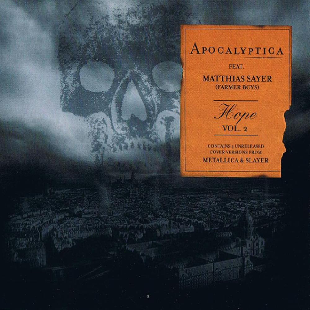 Album cover art for "Hope, Vol. 2" by Apocalyptica & Matthias Sayer