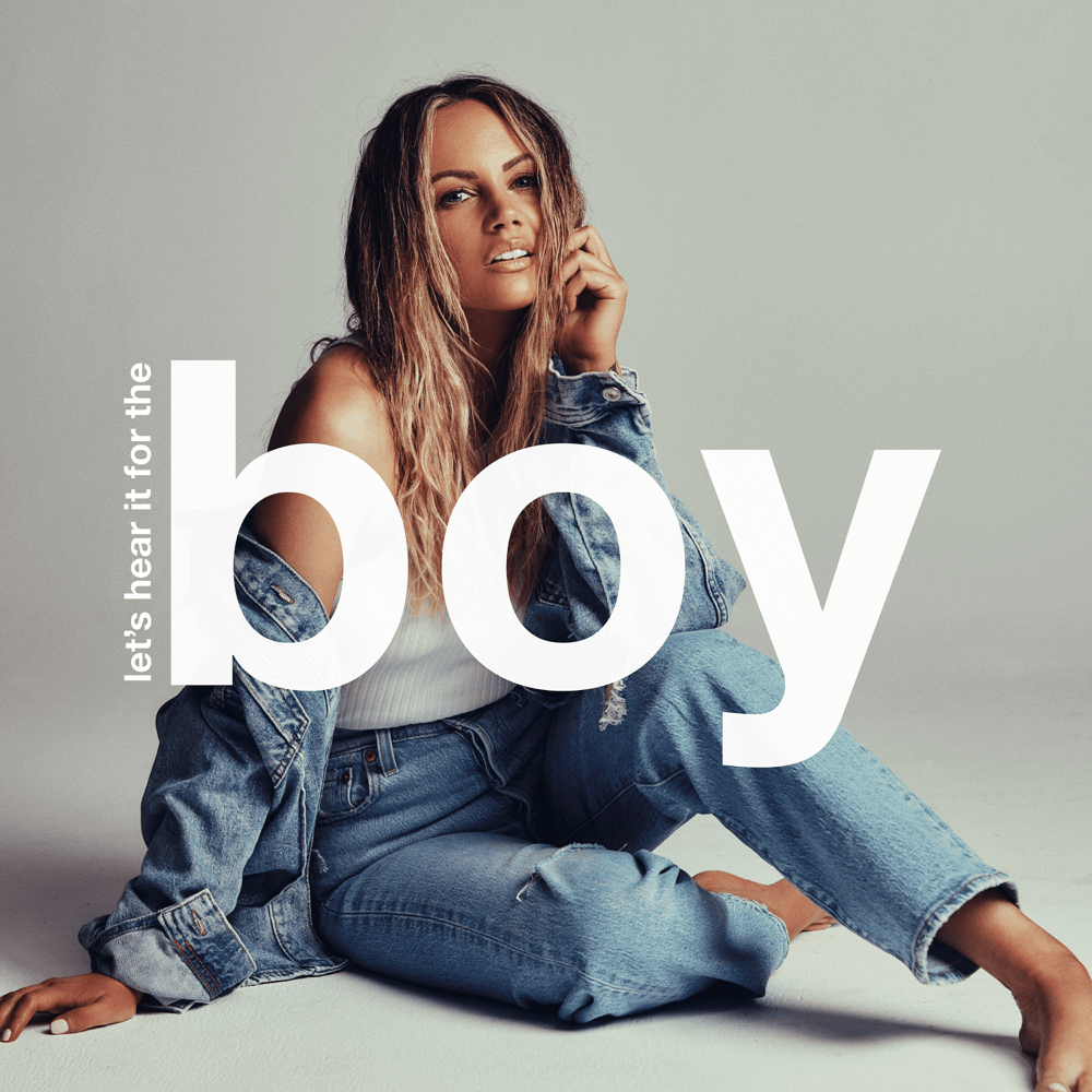 Album cover art for "Let’s Hear It for the Boy" by Samantha Jade